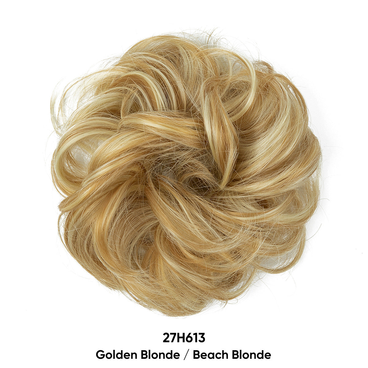 European And American Wig Hair Ring Ball Head Wig Elastic Hair Bag Bud Head Flower Hair Bag Curly Hair