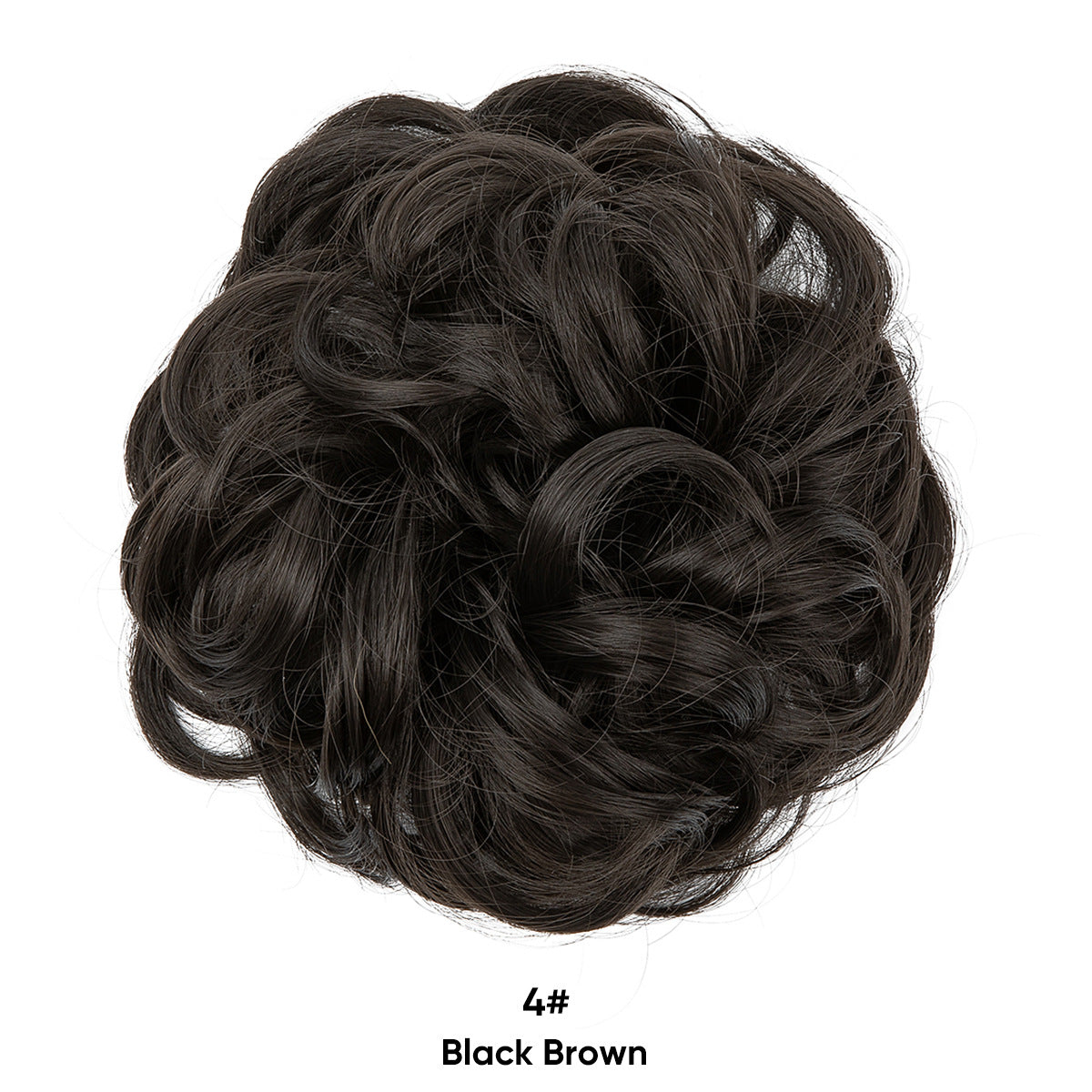 European And American Wig Hair Ring Ball Head Wig Elastic Hair Bag Bud Head Flower Hair Bag Curly Hair