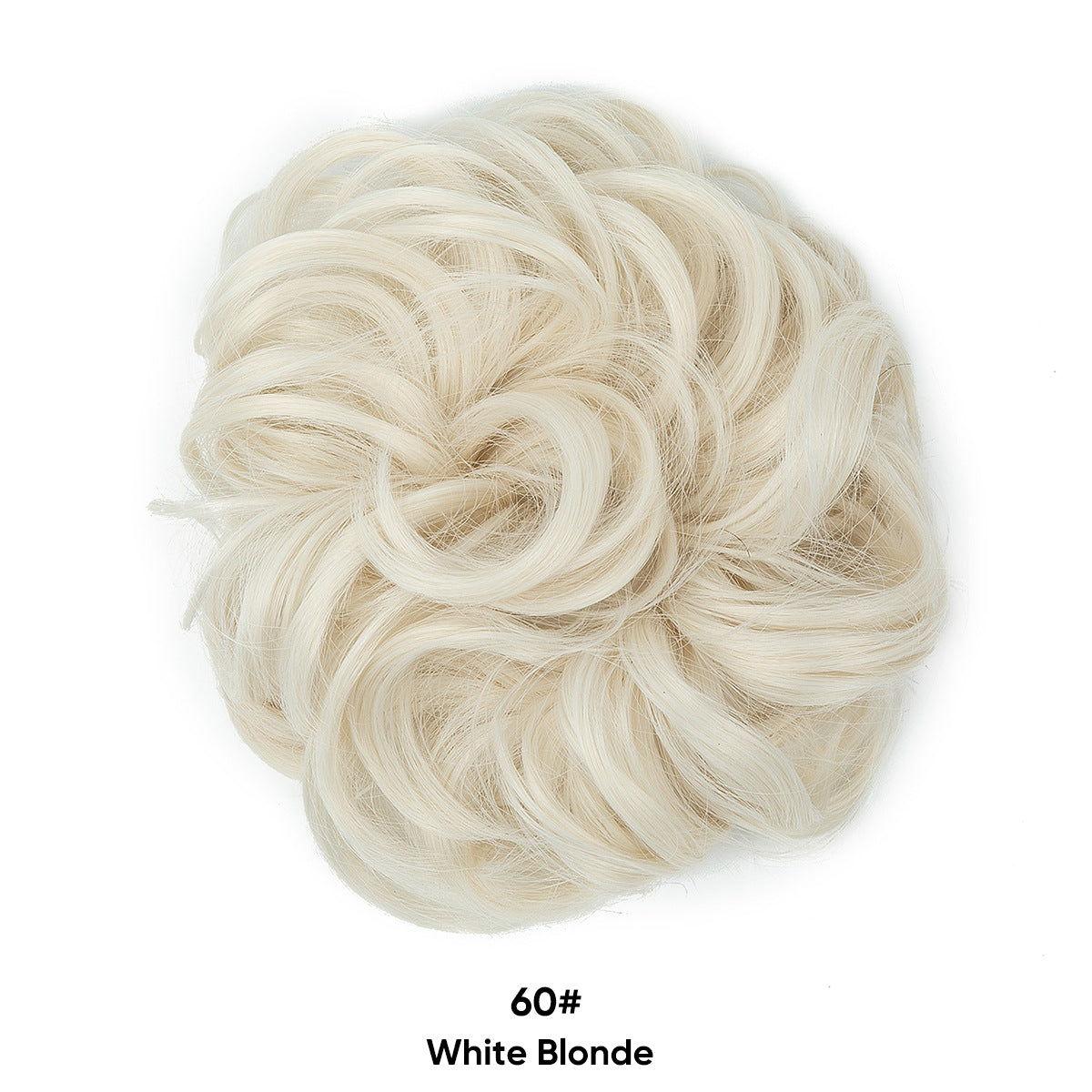 European And American Wig Hair Ring Ball Head Wig Elastic Hair Bag Bud Head Flower Hair Bag Curly Hair