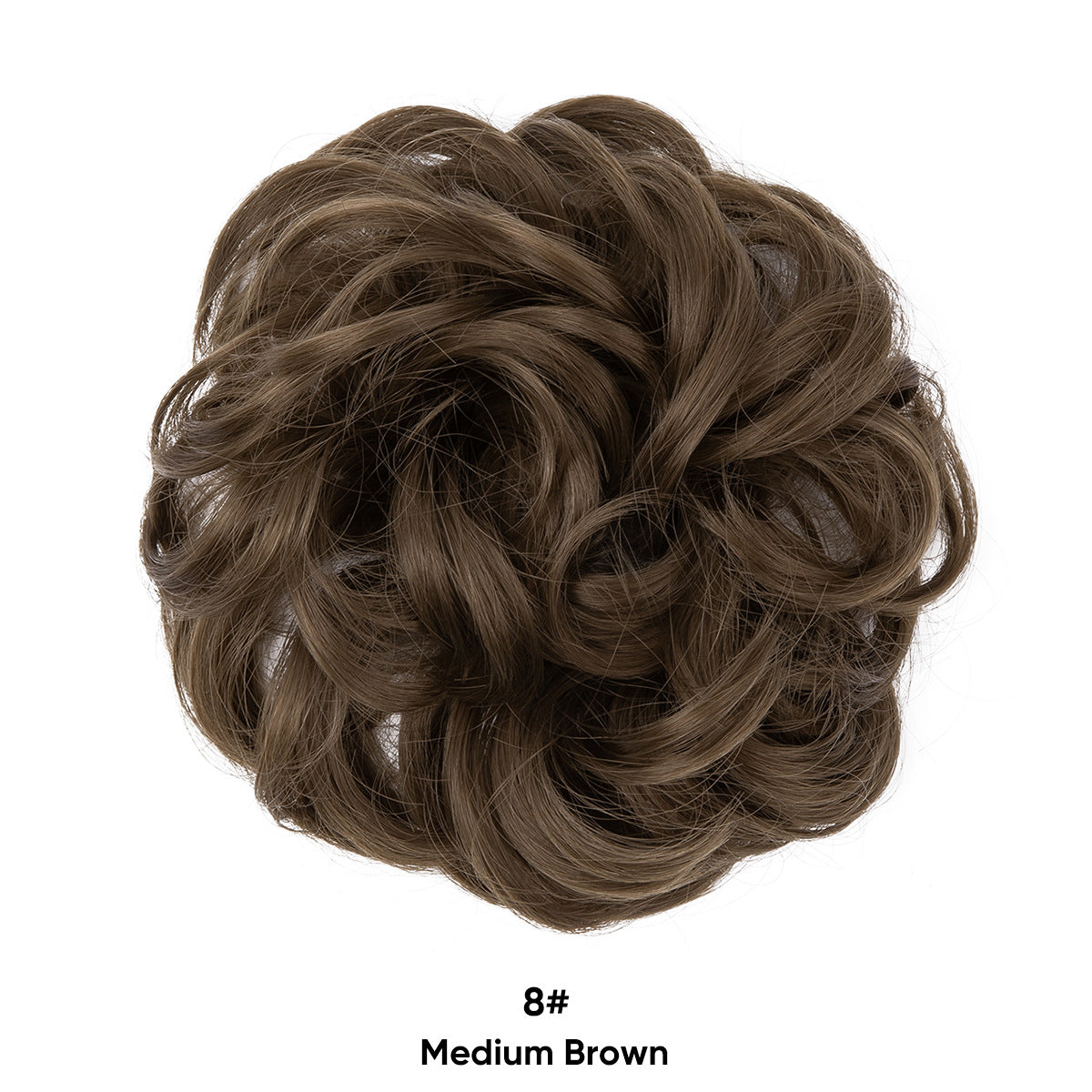 European And American Wig Hair Ring Ball Head Wig Elastic Hair Bag Bud Head Flower Hair Bag Curly Hair