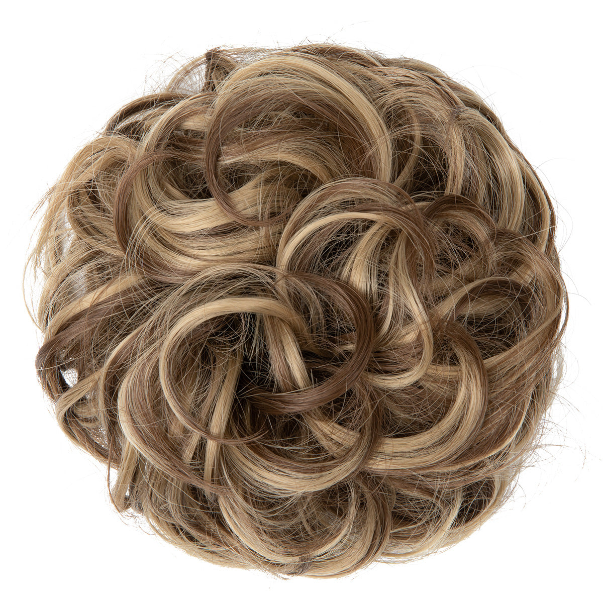 European And American Wig Hair Ring Ball Head Wig Elastic Hair Bag Bud Head Flower Hair Bag Curly Hair