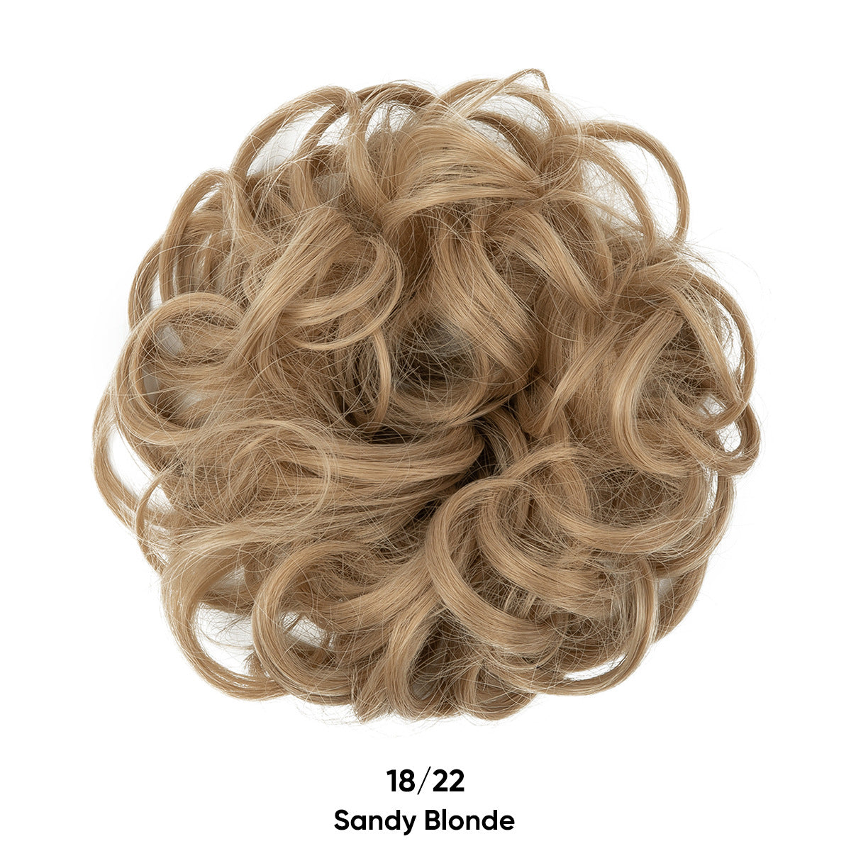 European And American Wig Hair Ring Ball Head Wig Elastic Hair Bag Bud Head Flower Hair Bag Curly Hair