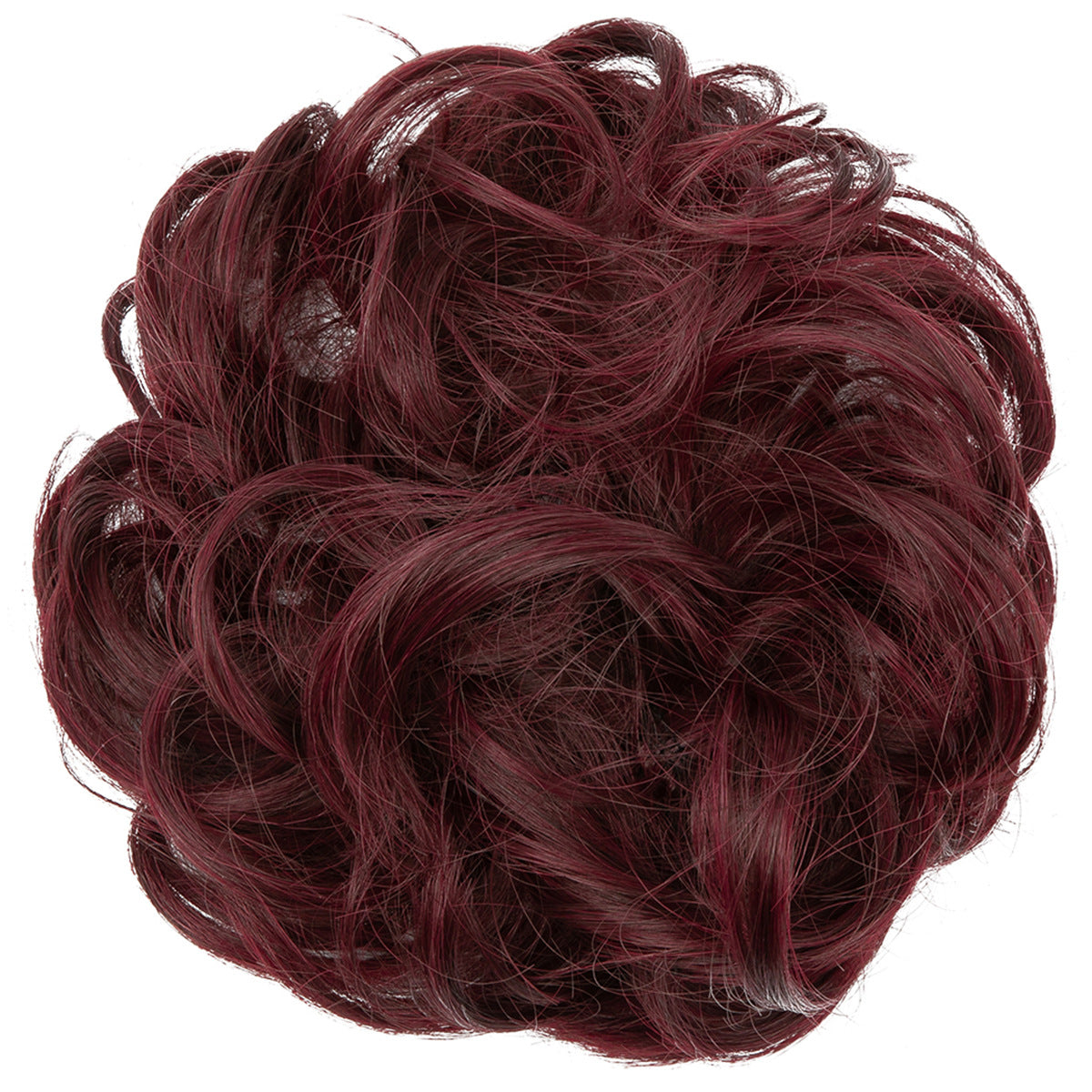 European And American Wig Hair Ring Ball Head Wig Elastic Hair Bag Bud Head Flower Hair Bag Curly Hair