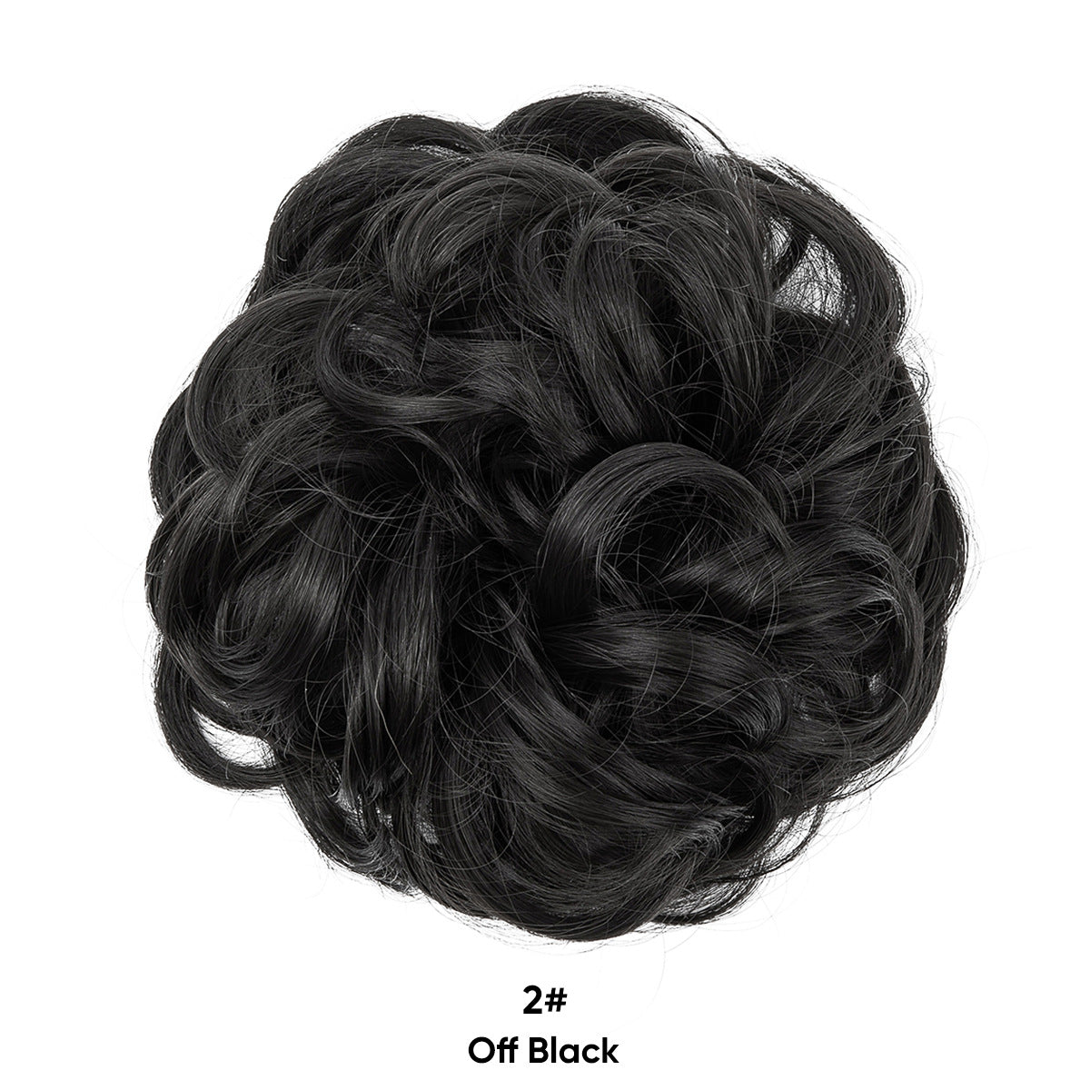 European And American Wig Hair Ring Ball Head Wig Elastic Hair Bag Bud Head Flower Hair Bag Curly Hair