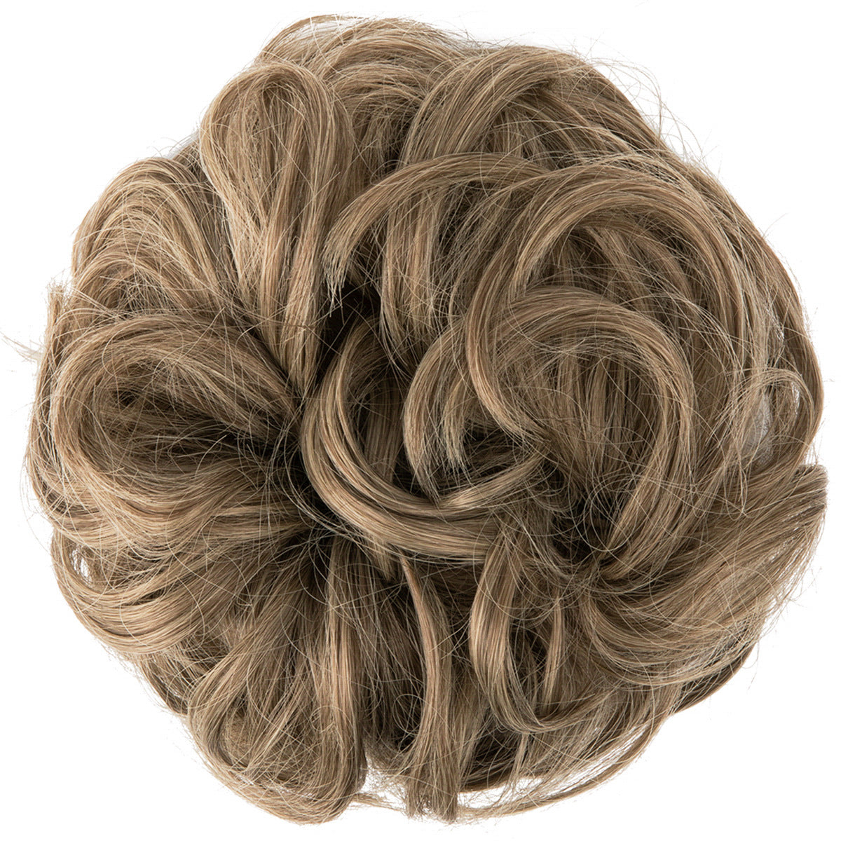 European And American Wig Hair Ring Ball Head Wig Elastic Hair Bag Bud Head Flower Hair Bag Curly Hair