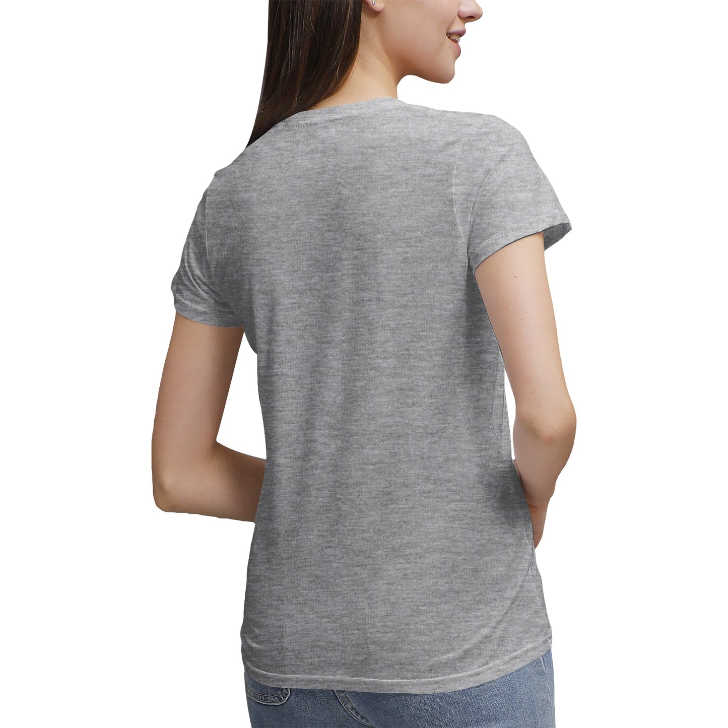 Soft & Sleek Women's V-Neck T-Shirt by Gildan - Pure Cotton Comfort, Modern Fit, Durable Construction, Collectible Colors