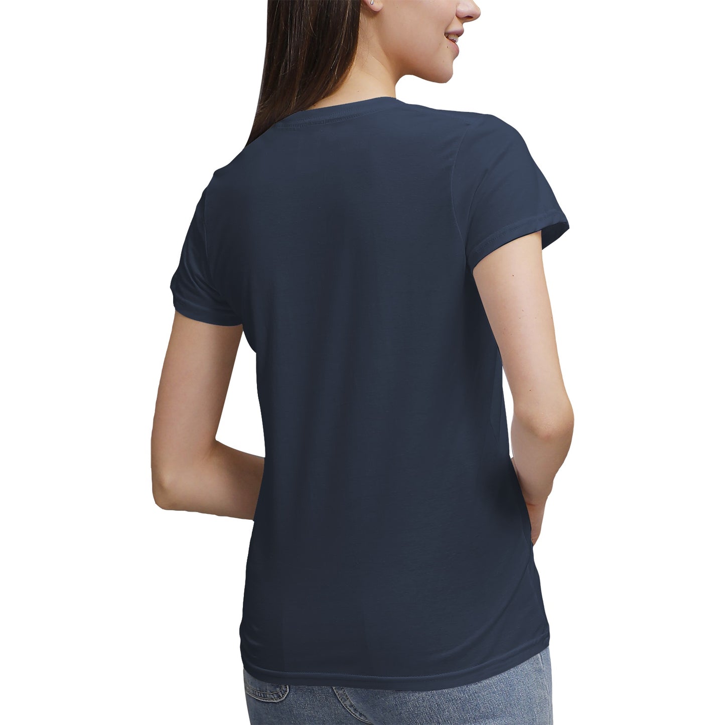 Soft & Sleek Women's V-Neck T-Shirt by Gildan - Pure Cotton Comfort, Modern Fit, Durable Construction, Collectible Colors