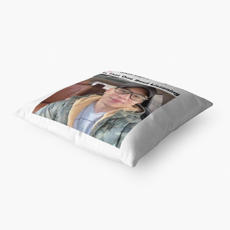 Love's Embrace: My Heart Says I Am Home Personalized Premium Hypoallergenic Throw Pillow