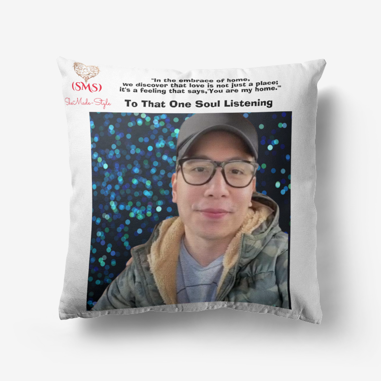 Love Is My Home Personalized Premium Hypoallergenic Throw Pillow